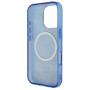 Husa pentru  iPhone 16 Pro cu MagSafe Guess - IML Series - albastru