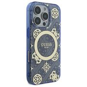 Husa pentru  iPhone 16 Pro cu MagSafe Guess - IML Series - albastru