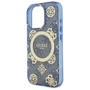 Husa pentru  iPhone 16 Pro cu MagSafe Guess - IML Series - albastru