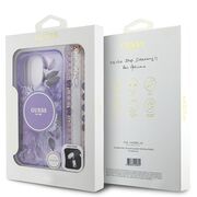 Husa pentru  iPhone 16 Pro cu MagSafe Guess - IML Series - mov