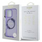 Husa pentru  iPhone 16 Pro cu MagSafe Guess - IML Series - mov