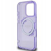 Husa pentru  iPhone 16 Pro cu MagSafe Guess - IML Series - mov