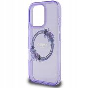 Husa pentru  iPhone 16 Pro cu MagSafe Guess - IML Series - mov