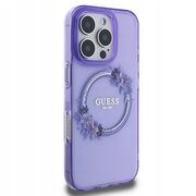 Husa pentru  iPhone 16 Pro cu MagSafe Guess - IML Series - mov