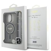 Husa pentru  iPhone 16 Pro cu MagSafe Guess - IML Series - negru denim