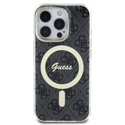 Husa pentru  iPhone 16 Pro cu MagSafe Guess - IML Series - negru