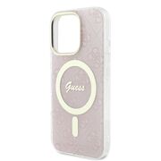 Husa pentru  iPhone 16 Pro cu MagSafe Guess - IML Series - roz neo