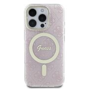 Husa pentru  iPhone 16 Pro cu MagSafe Guess - IML Series - roz neo