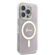 Husa pentru  iPhone 16 Pro cu MagSafe Guess - IML Series - roz neo