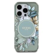 Husa pentru  iPhone 16 Pro cu MagSafe Guess - IML Series - verde inchis