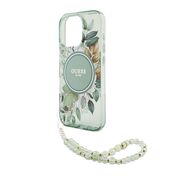 Husa pentru  iPhone 16 Pro cu MagSafe Guess - IML Series - verde