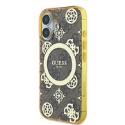Husa pentru  iPhone 16 cu MagSafe Guess - IML Series - alb arctic