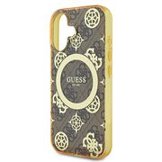Husa pentru  iPhone 16 cu MagSafe Guess - IML Series - alb arctic