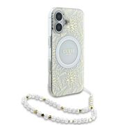 Husa pentru  iPhone 16 cu MagSafe Guess - IML Series - alb