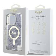 Husa pentru  iPhone 16 cu MagSafe Guess - IML Series - albastru deschis