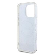 Husa pentru  iPhone 16 cu MagSafe Guess - IML Series - albastru deschis