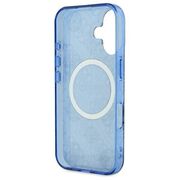 Husa pentru  iPhone 16 cu MagSafe Guess - IML Series - albastru