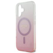 Husa pentru  iPhone 16 cu MagSafe Guess - IML Series - maro