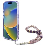 Husa pentru  iPhone 16 cu MagSafe Guess - IML Series - mov inchis