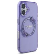Husa pentru  iPhone 16 cu MagSafe Guess - IML Series - mov