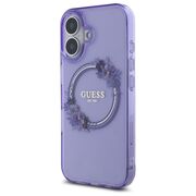 Husa pentru  iPhone 16 cu MagSafe Guess - IML Series - mov