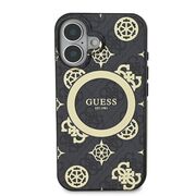 Husa pentru  iPhone 16 cu MagSafe Guess - IML Series - negru denim
