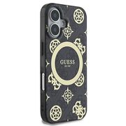 Husa pentru  iPhone 16 cu MagSafe Guess - IML Series - negru denim