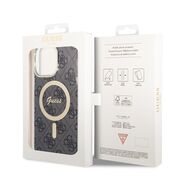 Husa pentru  iPhone 16 cu MagSafe Guess - IML Series - negru denim