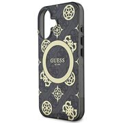 Husa pentru  iPhone 16 cu MagSafe Guess - IML Series - negru denim