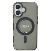Husa pentru  iPhone 16 cu MagSafe Guess - IML Series - negru