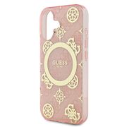 Husa pentru  iPhone 16 cu MagSafe Guess - IML Series - roz neo