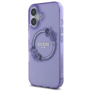 Husa pentru  iPhone 16 cu MagSafe Guess - IML Series - roz