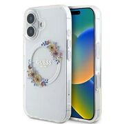 Husa pentru  iPhone 16 cu MagSafe Guess - IML Series - transparent