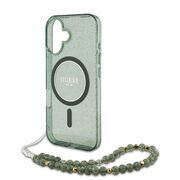 Husa pentru  iPhone 16 cu MagSafe Guess - IML Series - verde menta