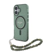Husa pentru  iPhone 16 cu MagSafe Guess - IML Series - verde menta