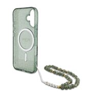 Husa pentru  iPhone 16 cu MagSafe Guess - IML Series - verde menta