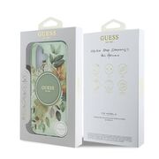 Husa pentru  iPhone 16 cu MagSafe Guess - IML Series - verde menta