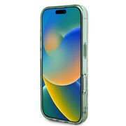 Husa pentru  iPhone 16 cu MagSafe Guess - IML Series - verde menta