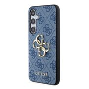 Husa pentru  Samsung Galaxy S24+ Plus Guess - Hardcase 4G Series - albastru