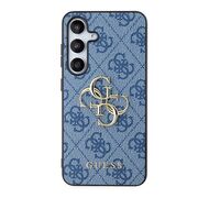 Husa pentru  Samsung Galaxy S24+ Plus Guess - Hardcase 4G Series - albastru
