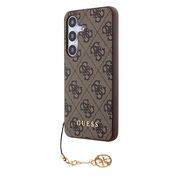 Husa pentru  Samsung Galaxy S24+ Plus Guess - Hardcase 4G Series - maro deschis