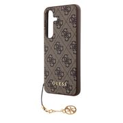 Husa pentru  Samsung Galaxy S24+ Plus Guess - Hardcase 4G Series - maro deschis