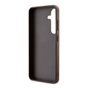 Husa pentru  Samsung Galaxy S24+ Plus Guess - Hardcase 4G Series - maro