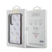 Husa pentru  Samsung Galaxy S24 Guess - Hardcase 4G Series - alb