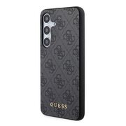 Husa pentru  Samsung Galaxy S24 Guess - Hardcase 4G Series - negru mat