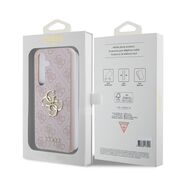 Husa pentru  Samsung Galaxy S24 Guess - Hardcase 4G Series - roz