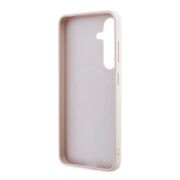 Husa pentru  Samsung Galaxy S24 Guess - Hardcase 4G Series - roz