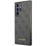 Husa pentru  Samsung Galaxy S24 Ultra Guess - Hardcase 4G Series - negru denim