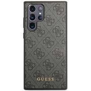 Husa pentru  Samsung Galaxy S24 Ultra Guess - Hardcase 4G Series - negru denim