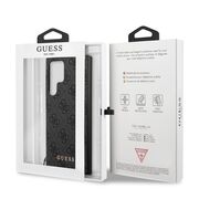 Husa pentru  Samsung Galaxy S24 Ultra Guess - Hardcase 4G Series - negru royal